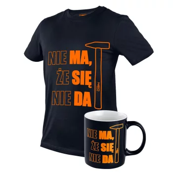 T-shirt z nadrukiem, MA SIĘ DA, rozmiar XXXL