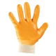 Rękawice robocze, bawełna, pokryte częściowo nitrylem, 4111X, rozmiar 8