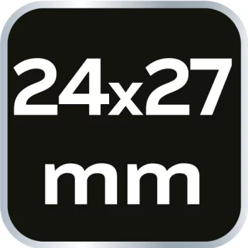 Klucz płaski dwustronny 24 x 27 mm