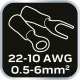 Zaciskarka końcówek tulejkowych, średnica tulejek: 6 - 16 mm2